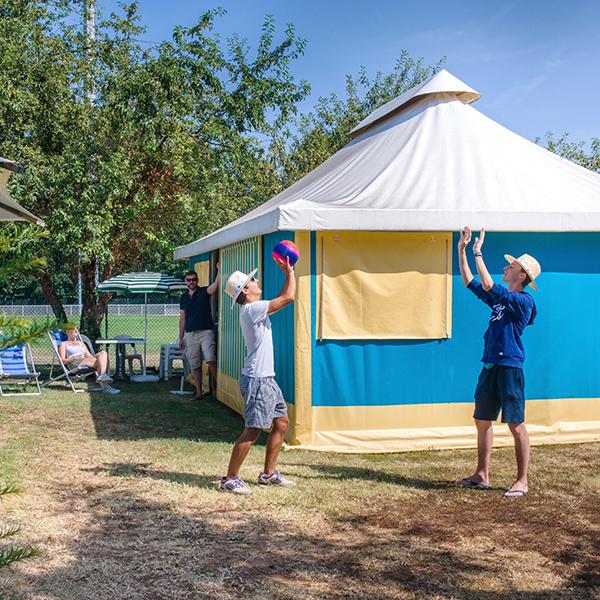 Camping La Dranse Thonon-les-Bains Meer van Genève