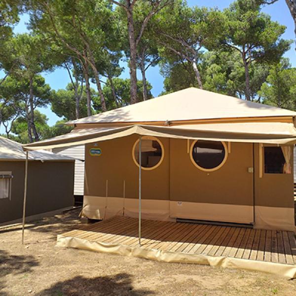 Camping Castell Montgri L'Estartit Spanje Costa Brava