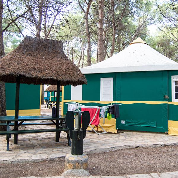 Camping La Torre del Sol Tarragona Spanje Costa Dorada