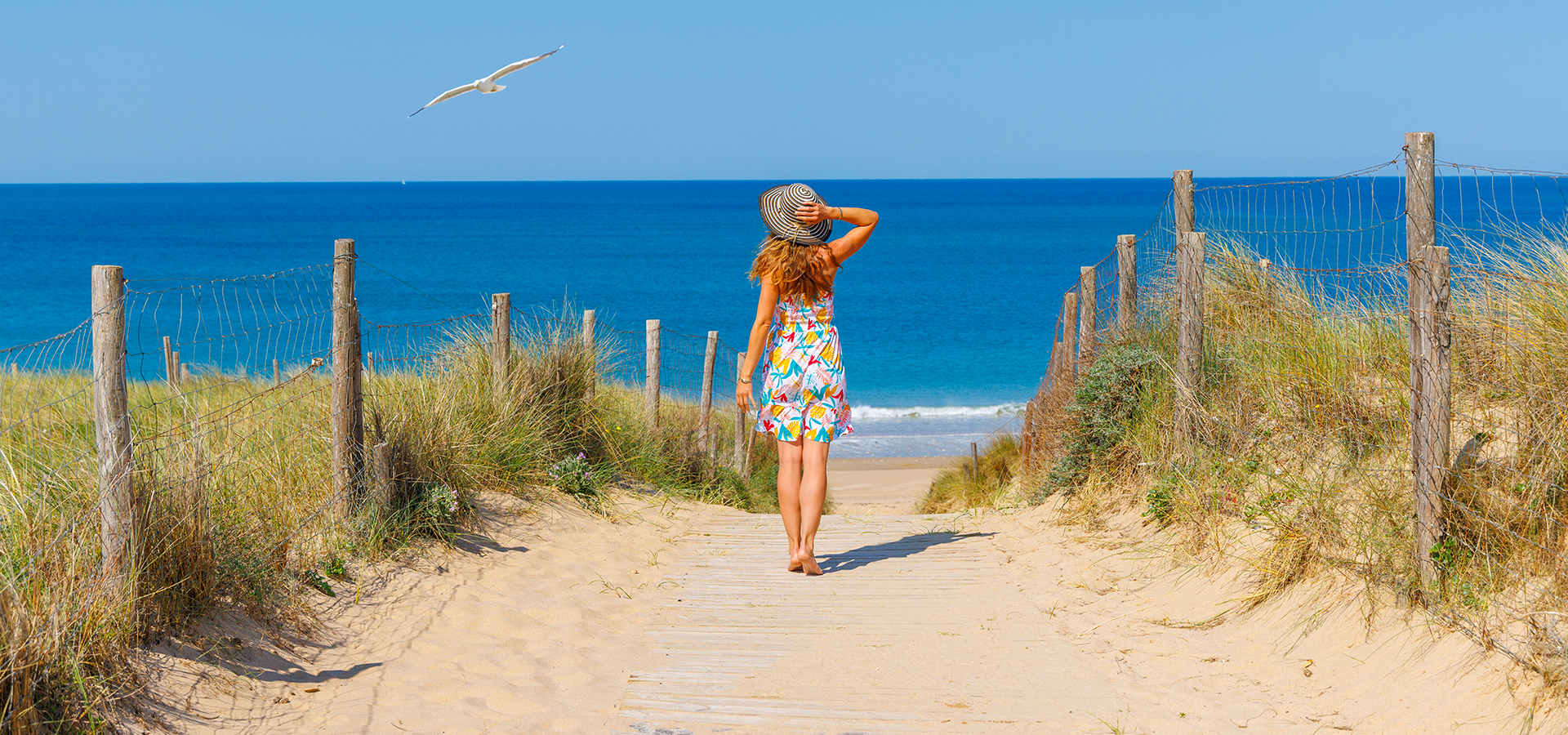 Strand in Charente maritiem Les Mathes La Palmyre