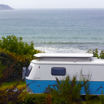 Zeezicht caravan