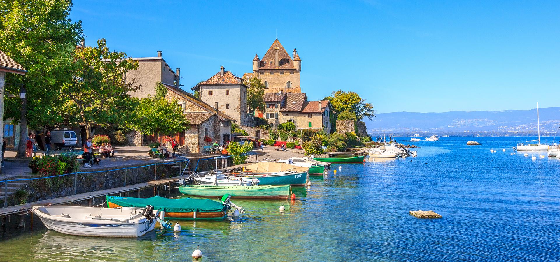 Camping La Dranse Thonon-les-Bains Meer van Genève