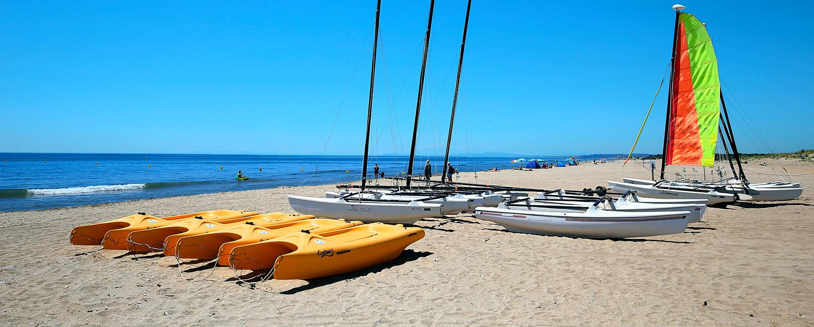 Camping Plage du Midi Portiragnes Mediterraan