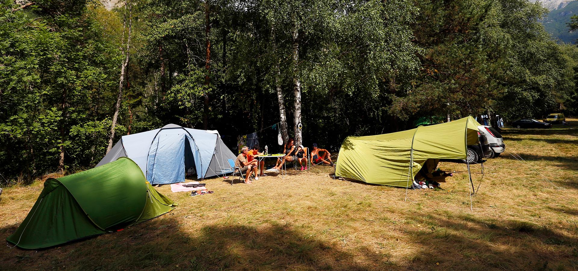 Camping Les Vaudois Les Vigneaux Zuidelijke Alpen