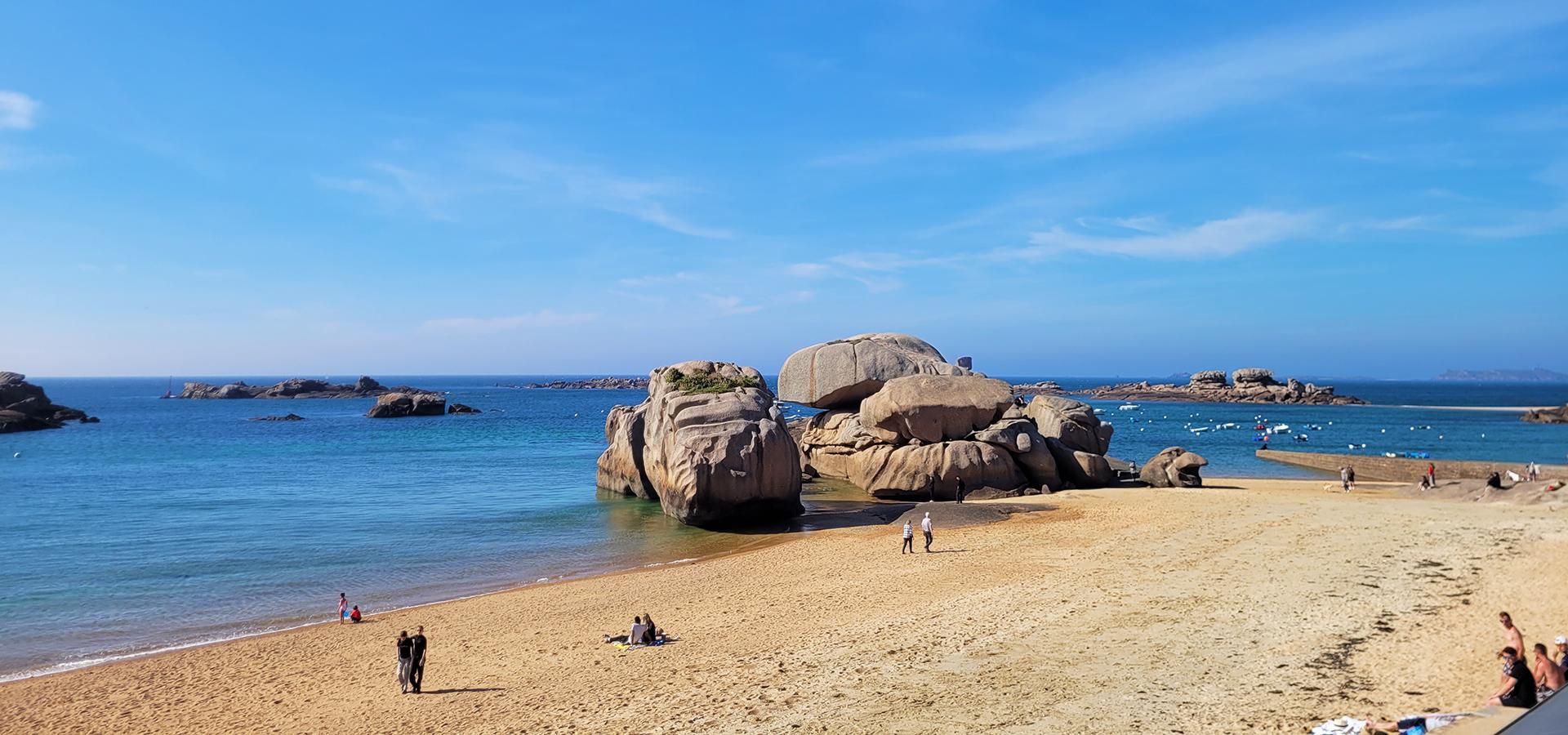 Camping Les Ajoncs d'Or Trégastel Bretagne